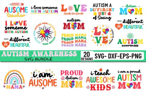 Autism Awareness Svg Bundle Review