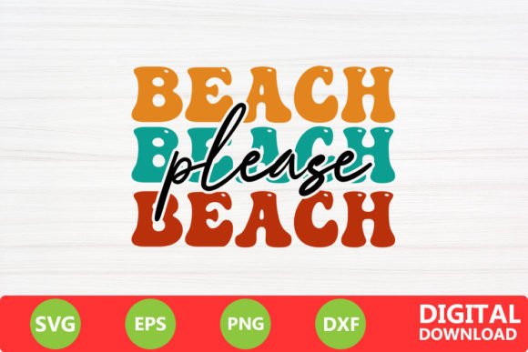 Beach Please - Summer Retro SVG Review