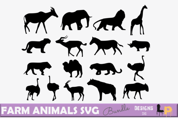 Farm Animals Silhouette Svg Bundle Review
