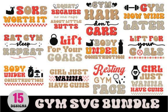 Gym Retro Svg Bundle Review