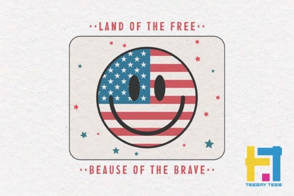 Land of Free, 4th of July SVG Design Review