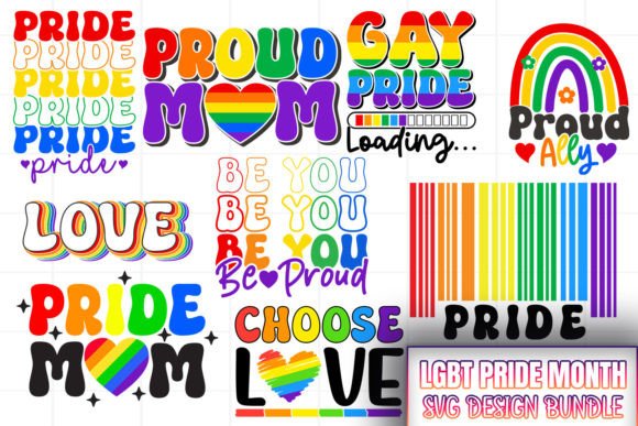 LGBT Pride Month SVG Sublimation Bundle Review