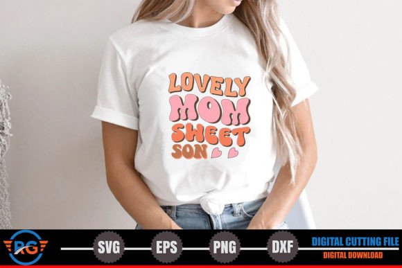 Lovely Mom Sweet Son – Retro SVG Review