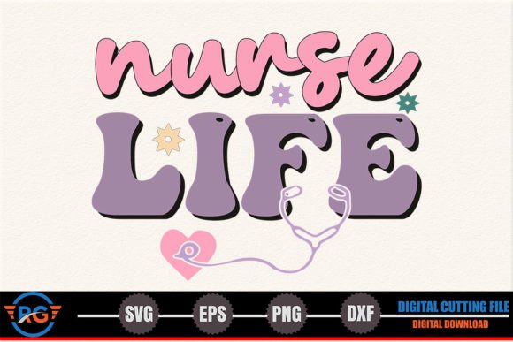 Nurse Life Retro Nurse SVG Review