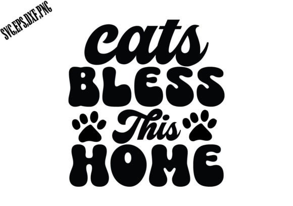 Review: Cats Bless This Home SVG for Embroidery Projects